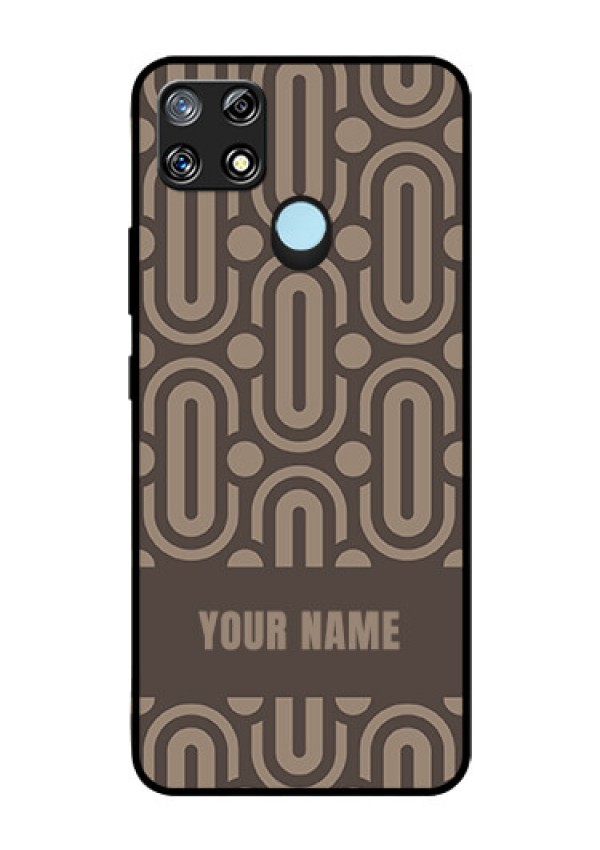 Narzo 30A Custom Glass Phone Case - Captivating Zero Pattern Design