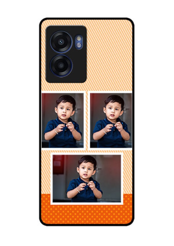 Realme Narzo 50 5G Photo Printing on Glass Case - Bulk Photos Upload Design