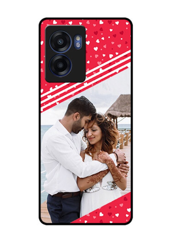 Realme Narzo 50 5G Custom Glass Mobile Case - Valentines Gift Design
