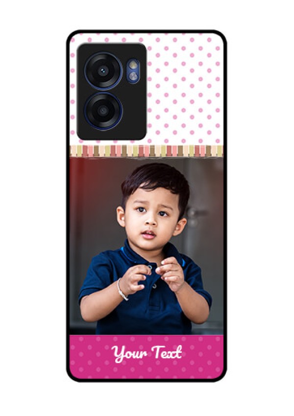 Realme Narzo 50 5G Photo Printing on Glass Case - Cute Girls Cover Design