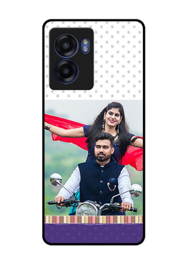 Realme Narzo 50 5G Photo Printing on Glass Case - Cute Family Design