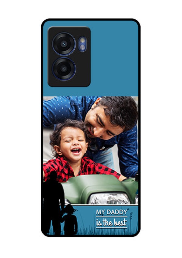 Realme Narzo 50 5G Custom Glass Mobile Case - Best dad design