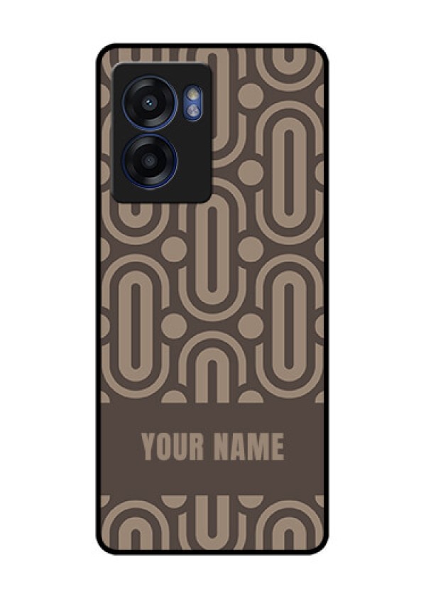 Narzo 50 5G Custom Glass Phone Case - Captivating Zero Pattern Design