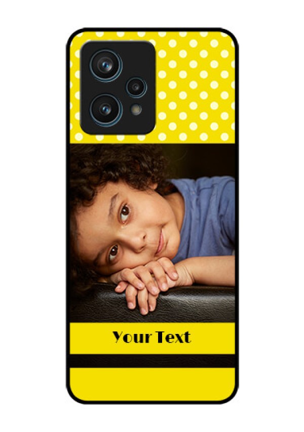 Narzo 50 Pro 5G Custom Glass Phone Case - Bright Yellow Case Design