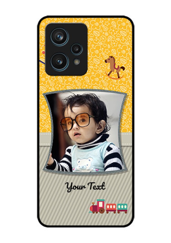 Narzo 50 Pro 5G Personalized Glass Phone Case - Baby Picture Upload Design