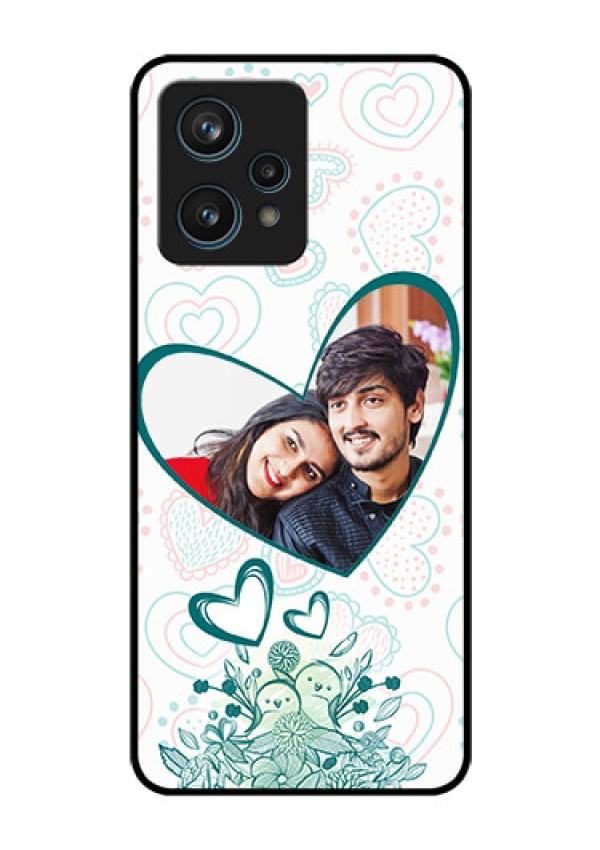 Narzo 50 Pro 5G Photo Printing on Glass Case - Premium Couple Design