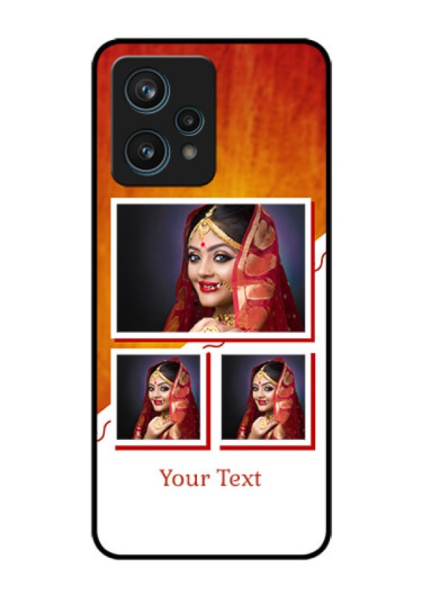 Narzo 50 Pro 5G Custom Glass Phone Case - Wedding Memories Design