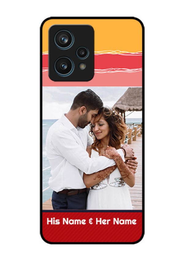 Narzo 50 Pro 5G Custom Glass Mobile Case - Colorful Case Design