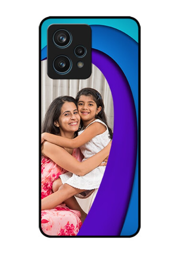 Narzo 50 Pro 5G Photo Printing on Glass Case - Simple Pattern Design