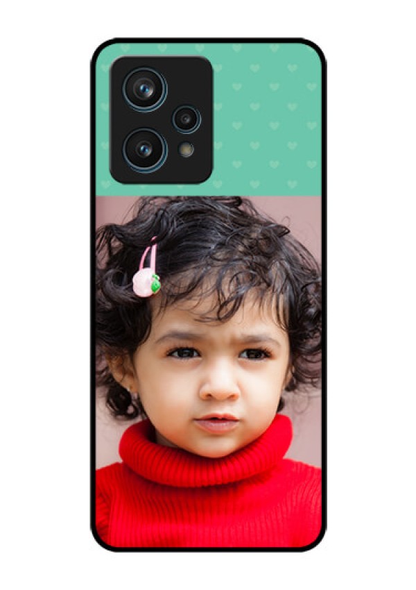 Narzo 50 Pro 5G Custom Glass Phone Case - Lovers Picture Design