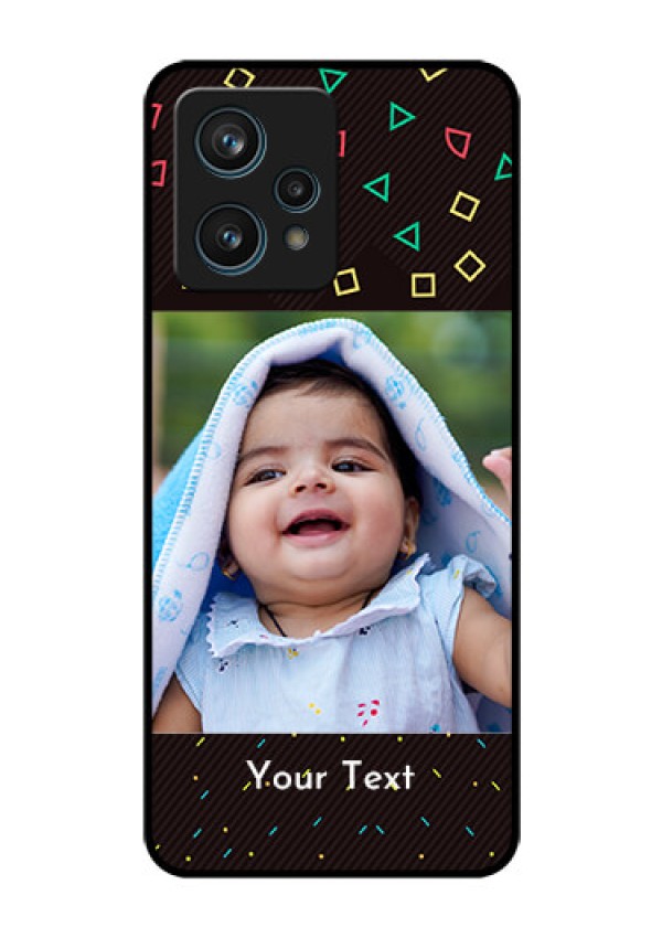 Narzo 50 Pro 5G Custom Glass Phone Case - with confetti birthday design