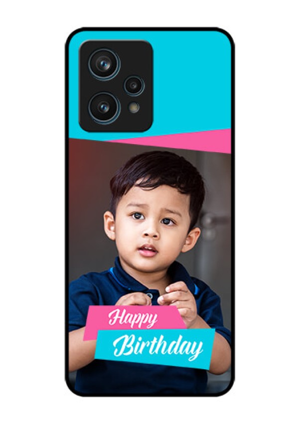 Narzo 50 Pro 5G Personalized Glass Phone Case - Image Holder with 2 Color Design