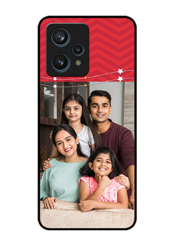 Narzo 50 Pro 5G Personalized Glass Phone Case - Happy Family Design
