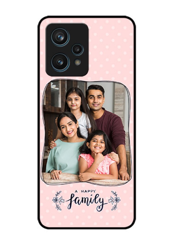 Narzo 50 Pro 5G Custom Glass Phone Case - Family with Dots Design