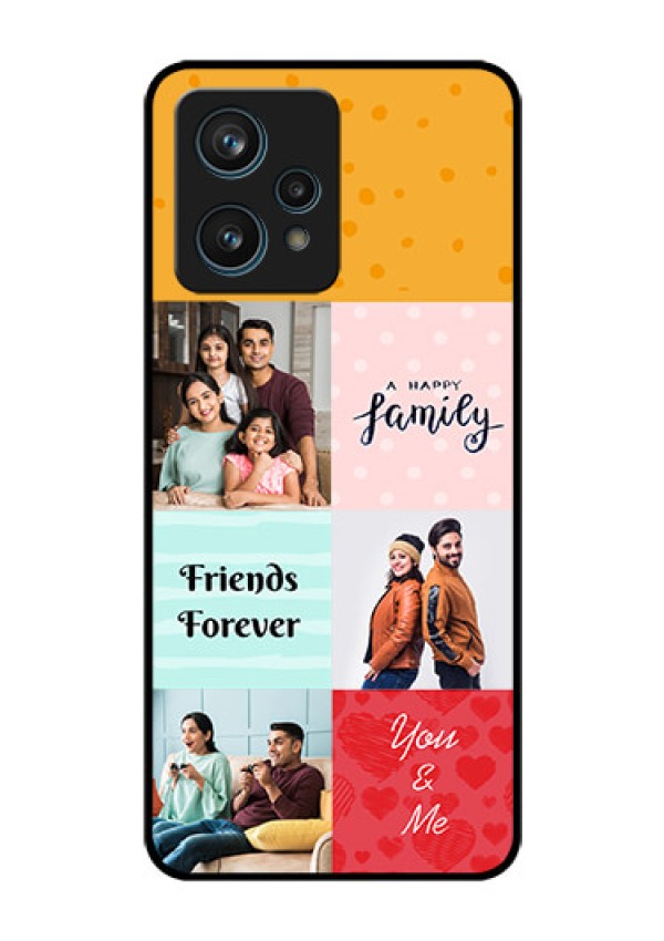 Narzo 50 Pro 5G Personalized Glass Phone Case - Images with Quotes Design