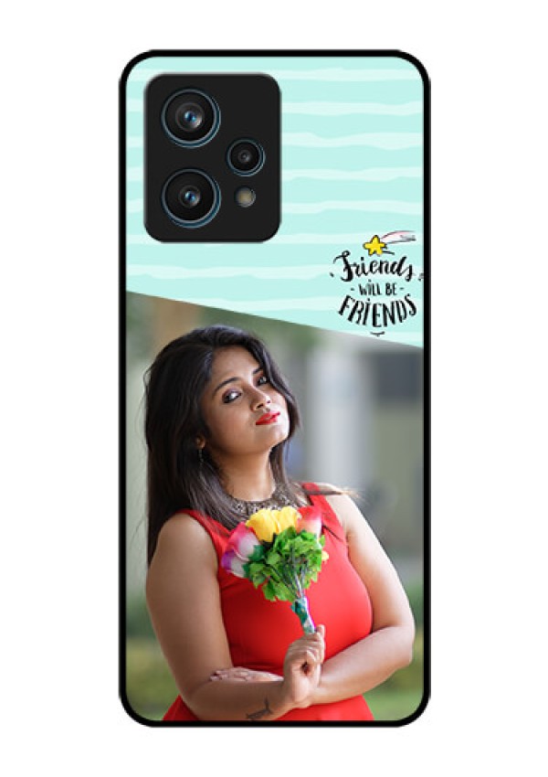 Narzo 50 Pro 5G Custom Glass Phone Case - Friends Picture Icon Design
