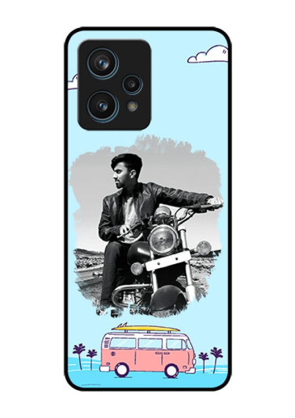 Narzo 50 Pro 5G Photo Printing on Glass Case - Travel & Adventure Design