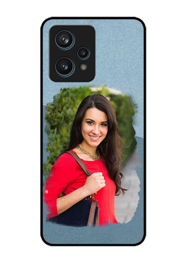 Narzo 50 Pro 5G Custom Glass Mobile Case - Grunge Line Art Design