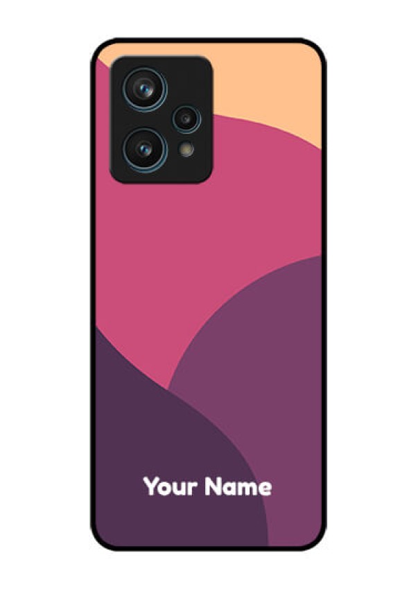 Narzo 50 Pro 5G Custom Glass Phone Case - Mixed Multi-colour abstract art Design