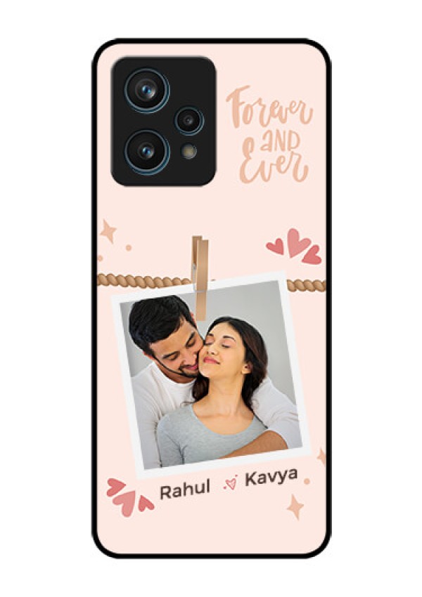 Narzo 50 Pro 5G Custom Glass Phone Case - Forever and ever love Design