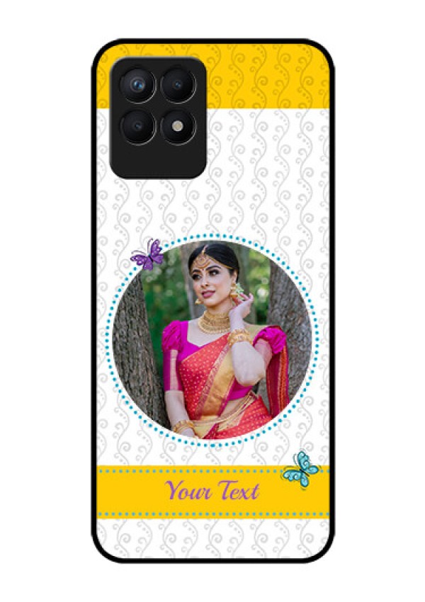 Realme Narzo 50 Custom Glass Mobile Case - Girls Premium Case Design