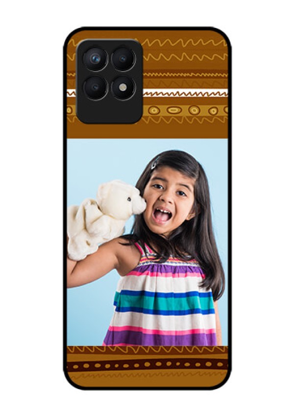 Realme Narzo 50 Custom Glass Phone Case - Friends Picture Upload Design