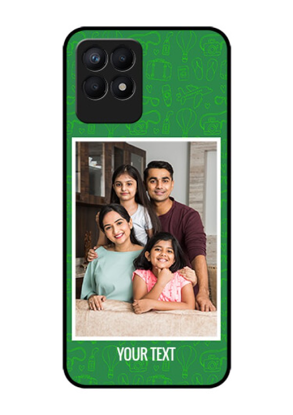 Realme Narzo 50 Personalized Glass Phone Case - Picture Upload Design