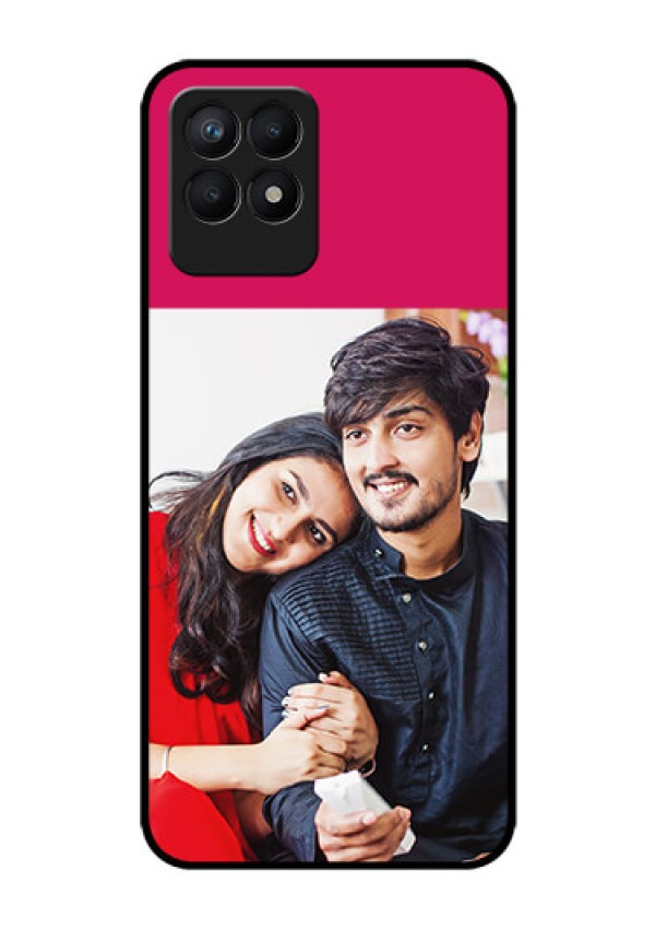Realme Narzo 50 Custom Glass Mobile Case - Anniversary Cover Design