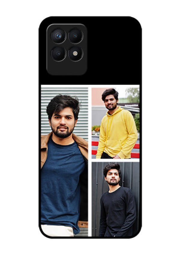 Realme Narzo 50 Photo Printing on Glass Case - Upload Multiple Picture Design