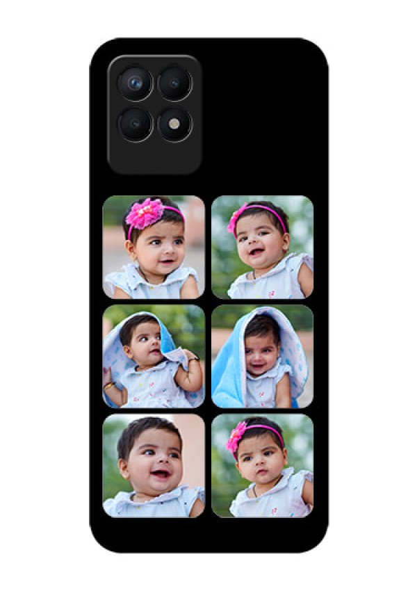 Realme Narzo 50 Photo Printing on Glass Case - Multiple Pictures Design
