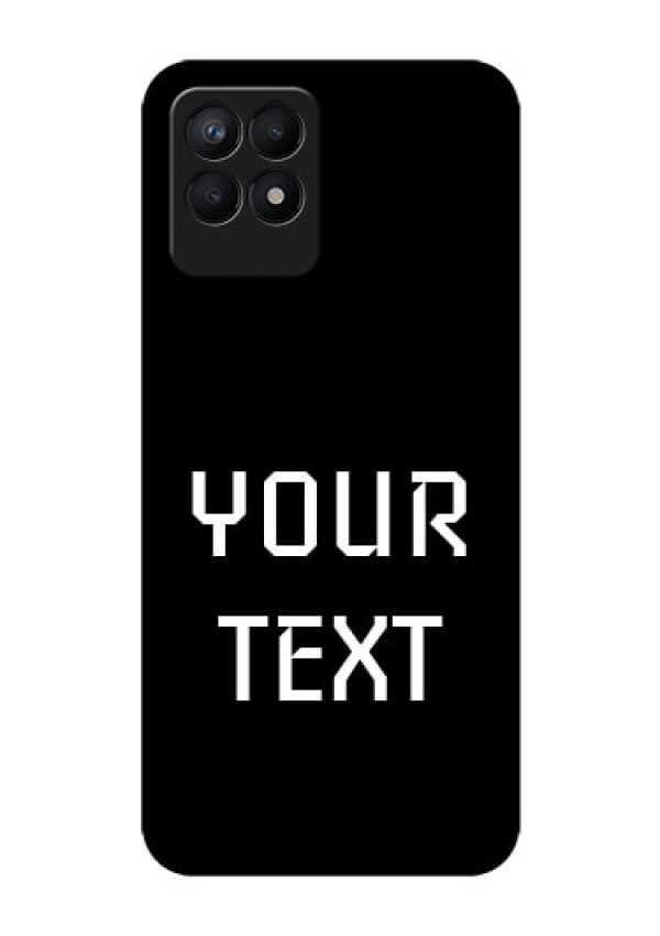 Realme Narzo 50 Your Name on Glass Phone Case
