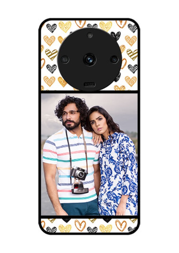 Realme Narzo 60 5G Photo Printing on Glass Case - Love Symbol Design