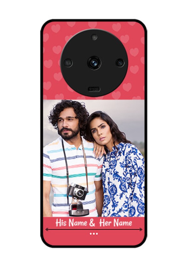 Realme Narzo 60 5G Photo Printing on Glass Case - Simple Love Design