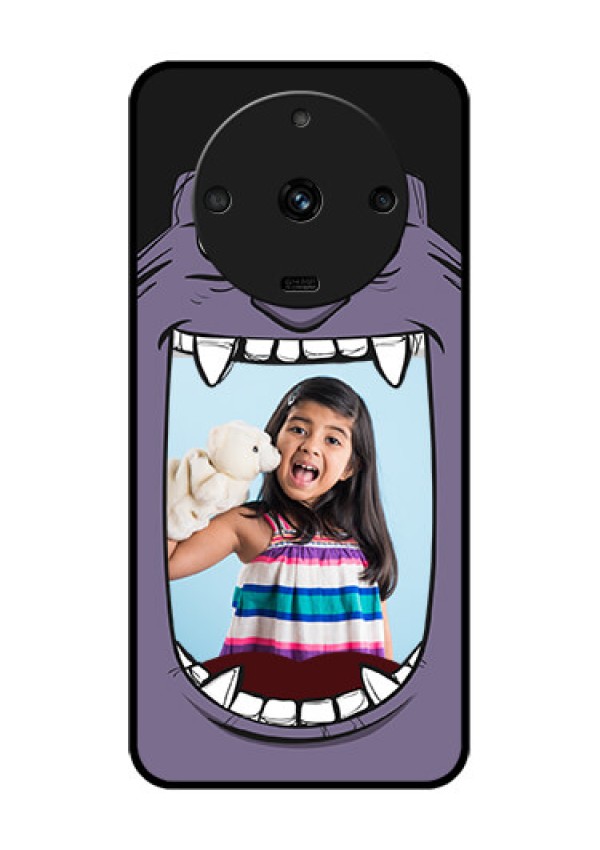 Realme Narzo 60 5G Custom Glass Phone Case - Angry Monster Design