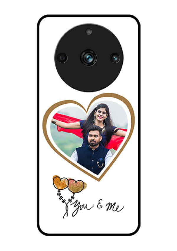 Realme Narzo 60 Pro 5G Custom Glass Mobile Case - You & Me Design