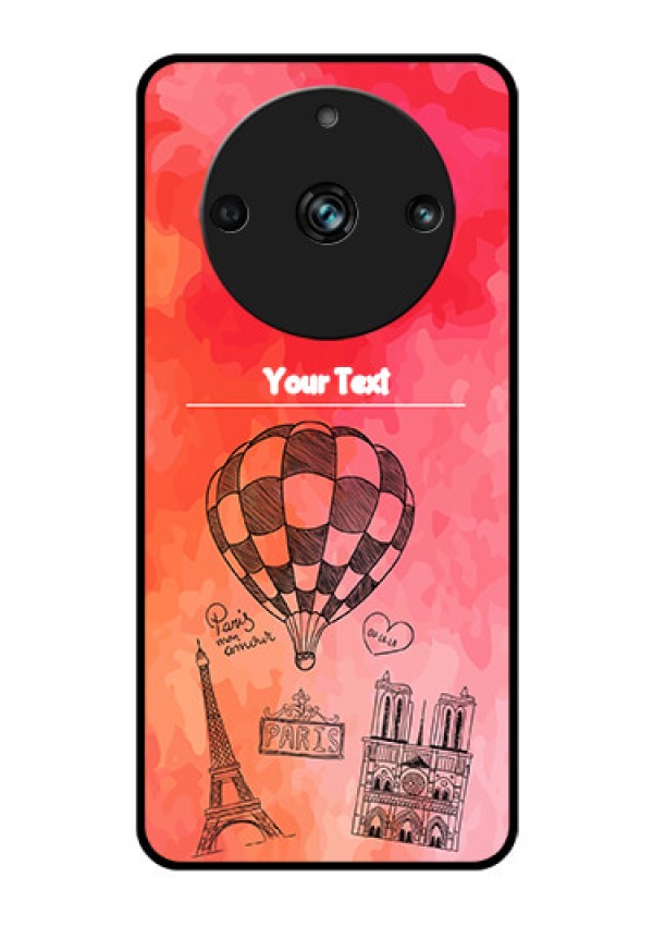 Realme Narzo 60 Pro 5G Custom Glass Phone Case - Paris Theme Design