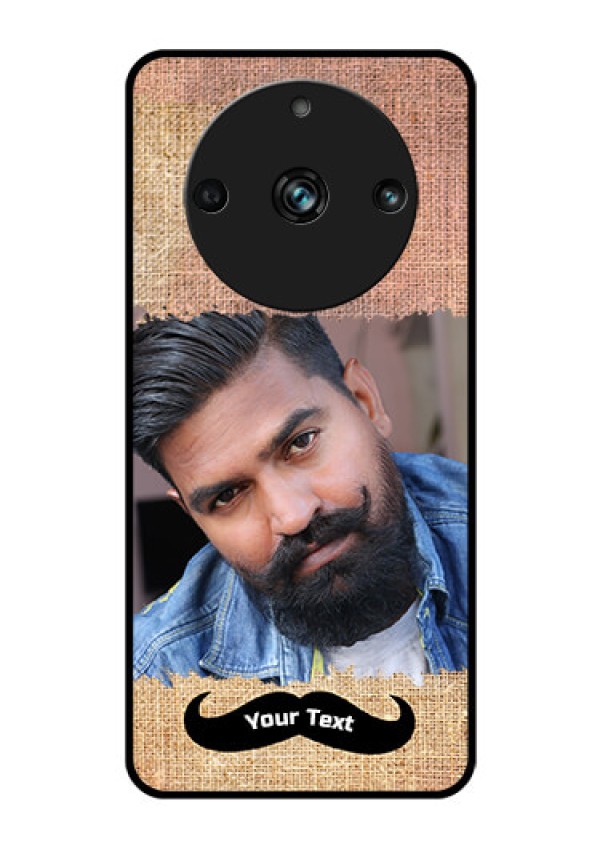 Realme Narzo 60 Pro 5G Personalized Glass Phone Case - with Texture Design