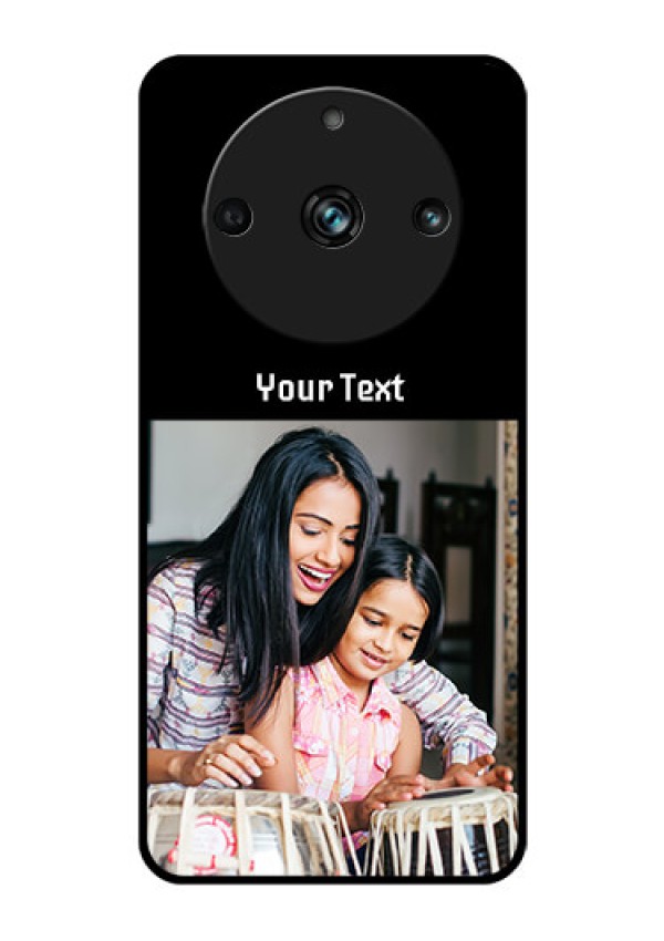 Realme Narzo 60 Pro 5G Photo with Name on Glass Phone Case