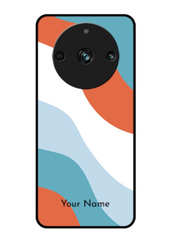 Narzo 60 Pro 5G Custom Glass Mobile Case - coloured Waves Design