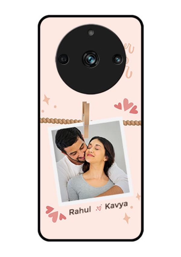 Narzo 60 Pro 5G Custom Glass Phone Case - Forever and ever love Design
