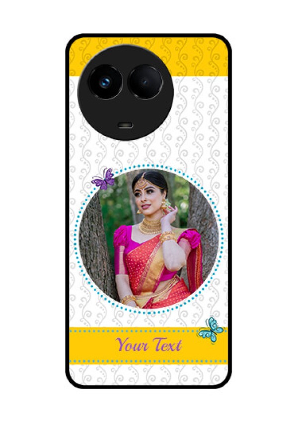 Realme Narzo 60x 5G Custom Glass Mobile Case - Girls Premium Case Design