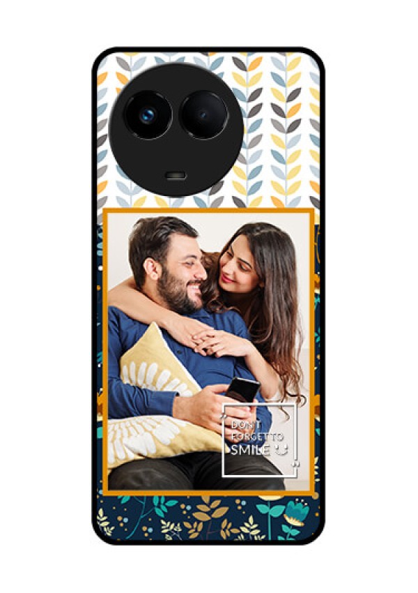 Realme Narzo 60x 5G Custom Glass Mobile Case - Pattern Design