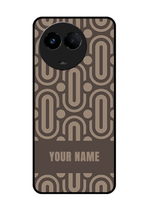 Realme Narzo 60x 5G Custom Glass Phone Case - Captivating Zero Pattern Design