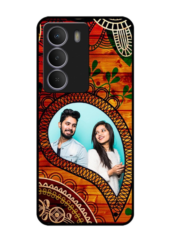 Realme Narzo 80 Lite Custom Glass Phone Case - Abstract Colorful Design