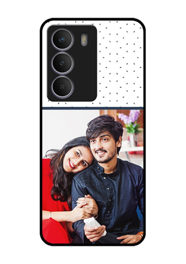Realme Narzo 80 Lite Custom Glass Phone Case - Premium Dot Design