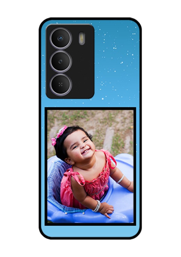 Realme Narzo 80 Lite Custom Glass Phone Case - Wave Pattern Colorful Design
