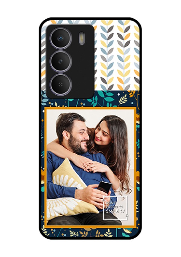 Realme Narzo 80 Lite Custom Glass Phone Case - Pattern Design