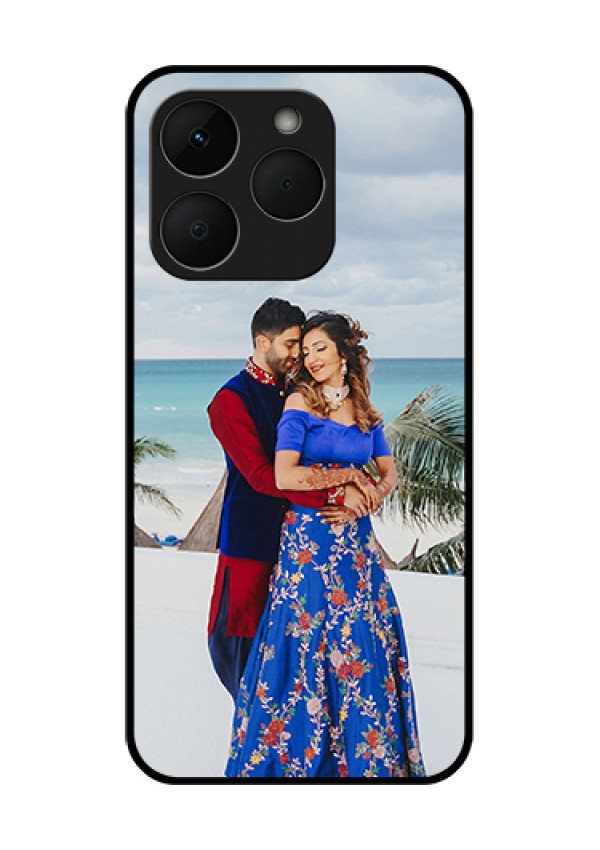Realme Narzo 90 5G Custom Glass Phone Case - Upload Full Picture Design