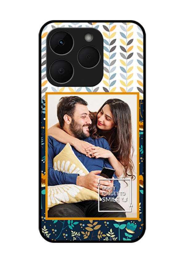 Realme Narzo 90 5G Custom Glass Phone Case - Pattern Design