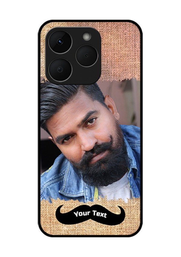 Realme Narzo 90 5G Custom Glass Phone Case - With Texture Design